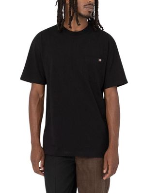 T-Shirt Dickies mit Brusttasche, klassischer Schnitt, schwarz