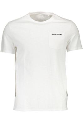 T-Shirt Guess Bio Baumwolle Blau