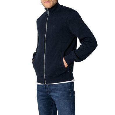 Cardigan Armani aus 100% Baumwolle, blau