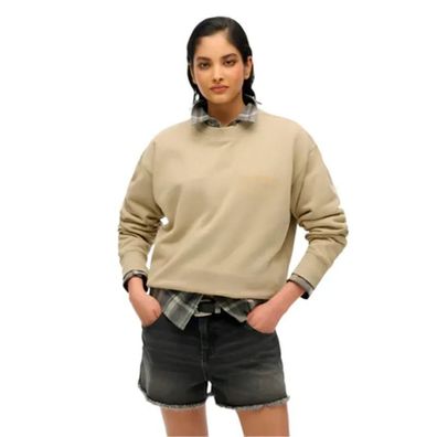 Sweatshirt Superdry Varsity Loose Beige