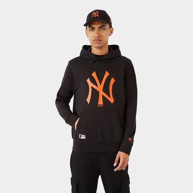 Hoodie New Era mit MLB-Logo schwarz
