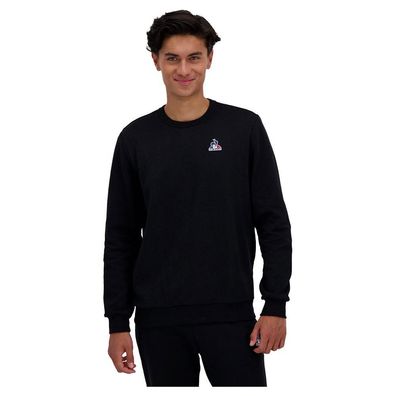 Sweatshirt Le Coq Sportif Schwarz Rundhalsausschnitt