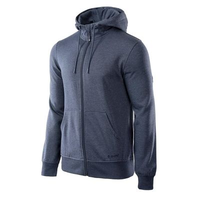 Sweatshirt Hi-tec mit verstellbarer Kapuze, dunkelgrau/schwarz