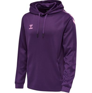Sweatshirt Hummel Core XK Poly Hoodie violett