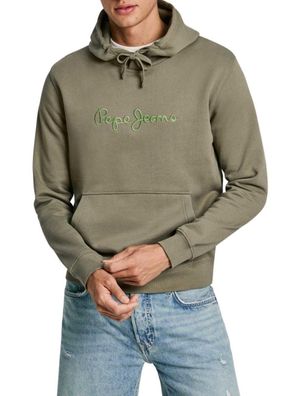Sweatshirt Pepe Jeans mit Kapuze grén