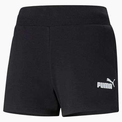 Short Puma Essentials aus recyceltem Polyester, schwarz