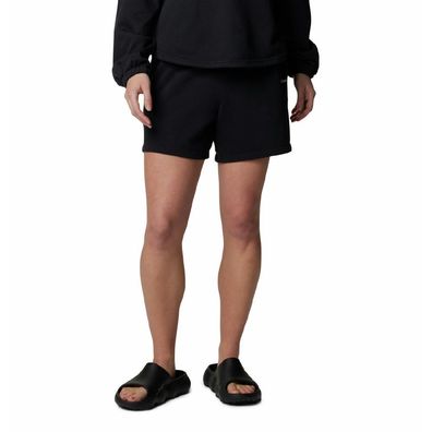 Short Columbia aus weichem Frottee, schwarz