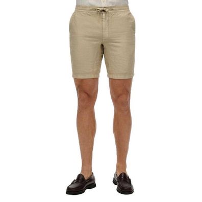 Short Superdry Leinen beige