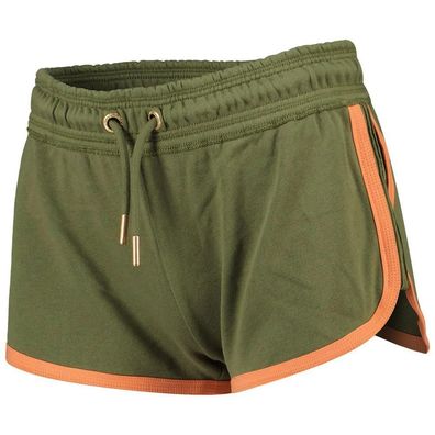 Short Superdry Essential Logo Racer olivgrén