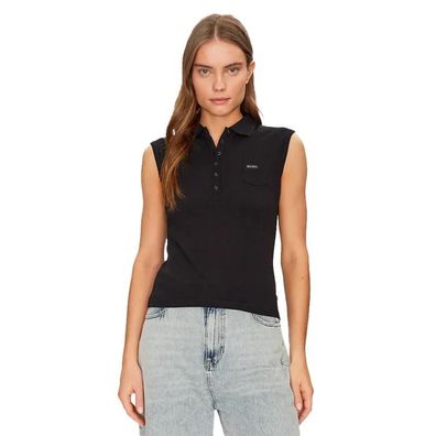 Polo Guess Klassisch Schwarz