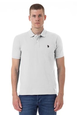 Polo U.S. Polo Assn. Weiß Herren Kurzarm