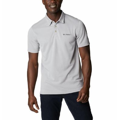 Polo Columbia Nelson Pointâ?¢ Kurzarm Herren Grau