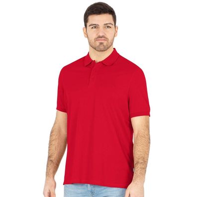 Polo JAKO Doubletex Rot
