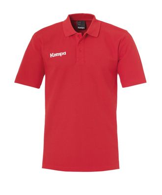 Poloshirt Kempa Klassisch Rot