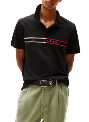 Polo Tommy Hilfiger Slim Fit mit Streifen