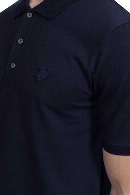 Polo Scott Marineblau Regular Fit