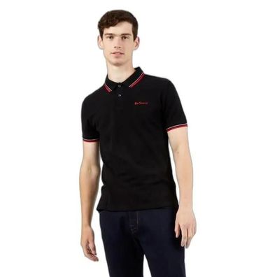 Polo Ben Sherman Klassischer schwarzer Polo