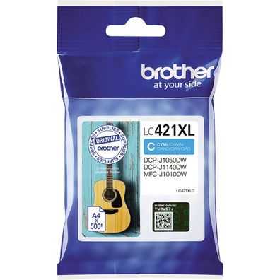 Brother LC421XLC Original Brother Tintenpatrone cyan (LC-421XLC)