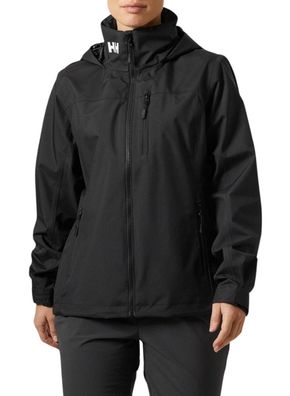 Jacke Helly Hansen Crew Hooded 2.0 wasserdicht schwarz