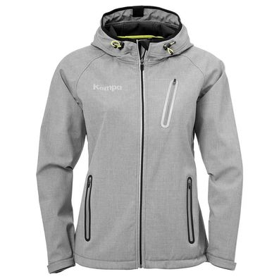 Jacke Kempa Core 2.0 Softshell wasserdicht grau