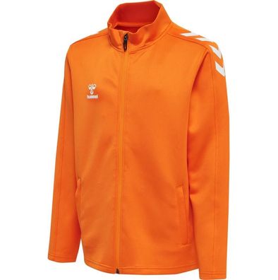 Jacke Hummel Core XK Poly Zip Sweat Kinder Orange
