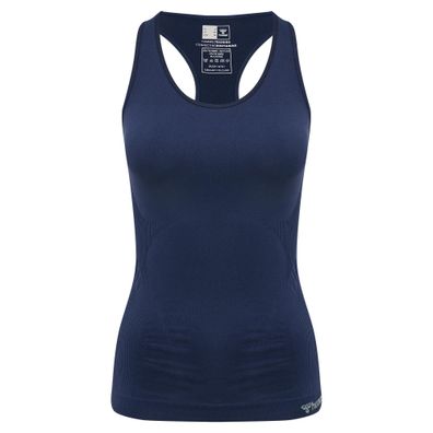 Top Hummel Seamless Fitness Blau