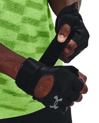 Handschuhe Under Armour Leder schwarz fér Gewichtheben
