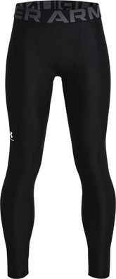 Leggings Under Armour HeatGear fér Herren, schwarz, leicht komprimierend