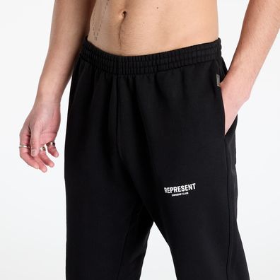 Hose Represent schwarzer Baumwoll-Jogginghose