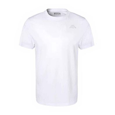 T-Shirt Kappa Weiß Komfortabel