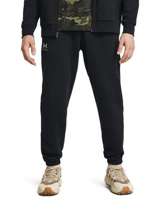 Hose Under Armour Essential Fleece Jogger schwarz