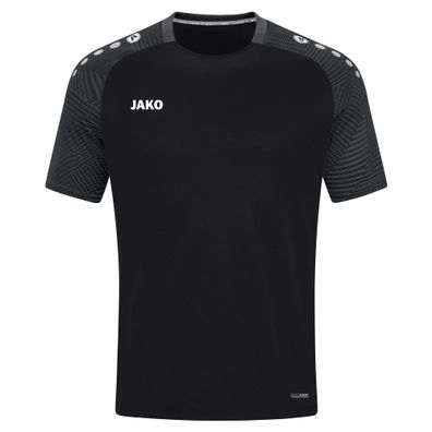 T-Shirt Jako Performance mit Jacquard-ßrmeln, atmungsaktiv