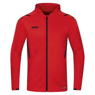 Sweatshirt Jako mit Kapuze und Reißverschluss