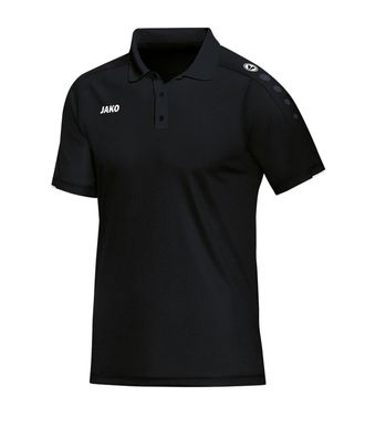 Polo Jako Klassisch schwarz