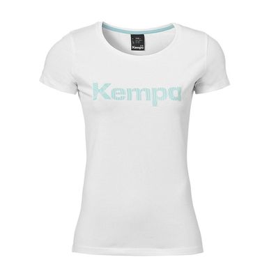 T-Shirt Kempa mit Grafikdruck, weiß