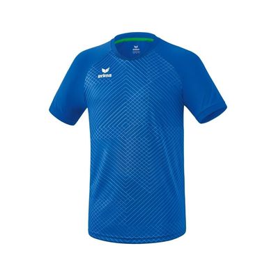 T-Shirt Erima Madrid Blau, kurzärmelig