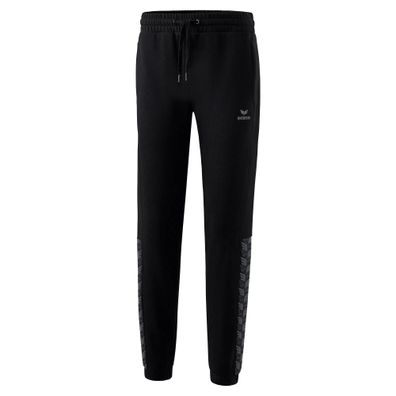 Jogginghose Erima Essential Team schwarz/grau/weiß