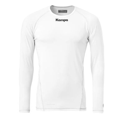 Langarmshirt Kempa Attitude Weiß