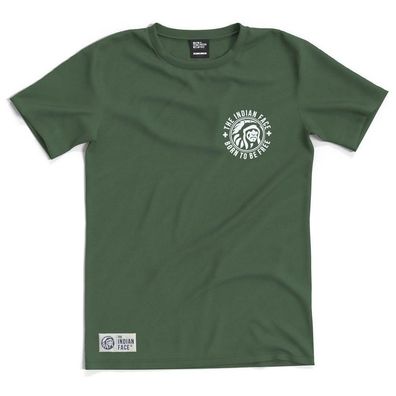 T-Shirt The Indian Face Unisex Grén Komfortabel