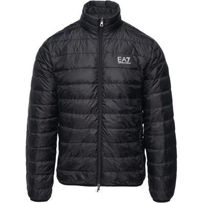 Doudoune Armani EA7 Herren Daunenjacke Schwarz