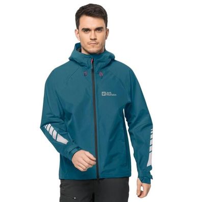 Jack Wolfskin Outdoor Jacke Morobbia 2L blau