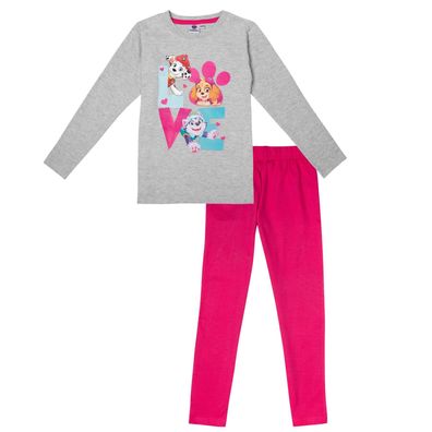 Paw Patrol Pyjamas – Bequemer Schlafanzug aus 100% Baumwolle für Kinder