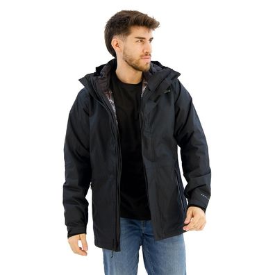 Jacke Columbia Point Parkâ?¢ abnehmbare Herrenjacke schwarz