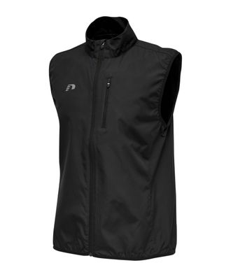 Gilet Newline Core schwarz wind- und wasserabweisend
