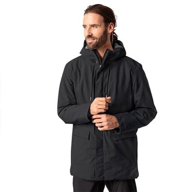 Parka Vaude Coreway schwarz, PrimaLoftÂ® Black, wasserdicht