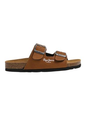 Sandalen Pepe Jeans Kinder Doppelschnalle Braun