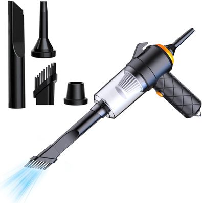 Bob Home 6in1 Mini Akku Staubsauger für Auto Büro Schreibtisch USB C