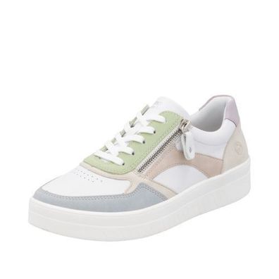 Remonte Sneaker - Weiss Kombi Glattleder
