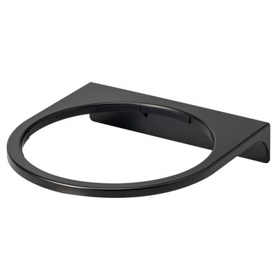 bremermann Wandhalterung für SAVONA-Eimer, Aufhängung rund, schwarz