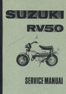 Reparaturanleitung SUZUKI RV 50 Mokick, Zweirad